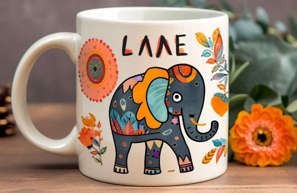 elephant-mug-sips-hot-coffee-wooden-table-generated-by-ai elephant-mug-sips-hot-coffee-wooden-table-generated-by-ai