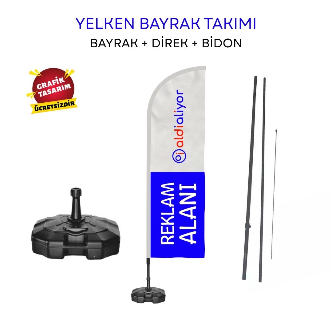 Yelken Bayrak Takımı Mesh Branda